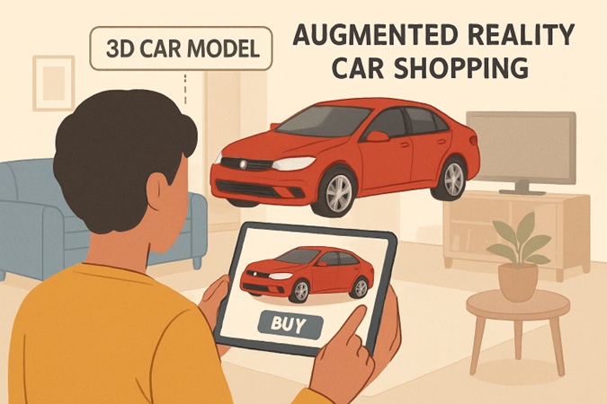 Augmented Reality For In-Depth Vehicle Exploration