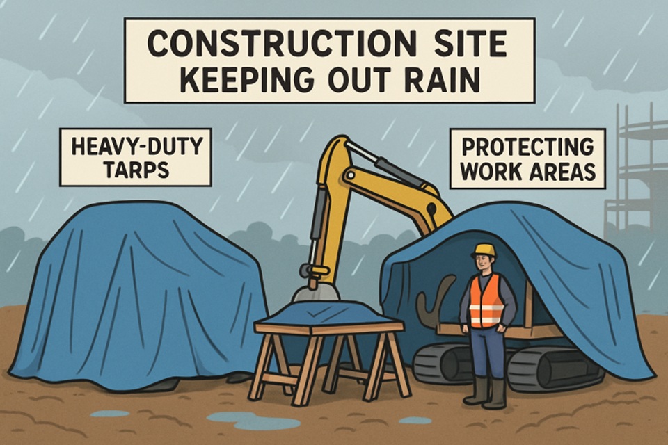Construction Site Safety And Efficiency