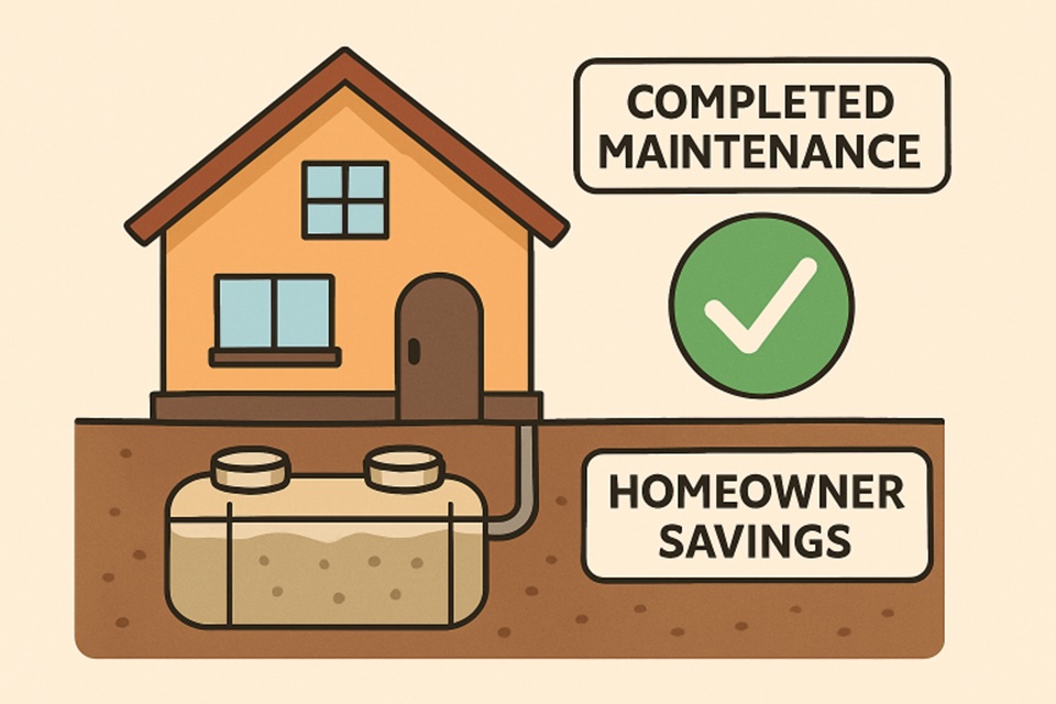 How Regular Septic Pumping Saves Homeowners Money