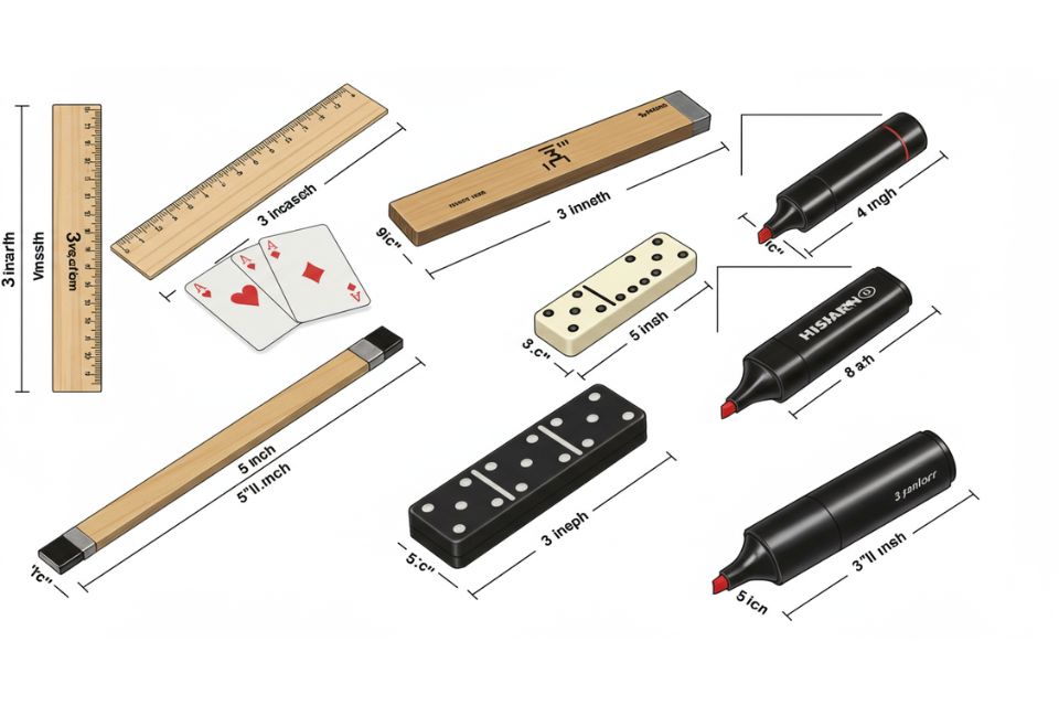 things that are 3 inches long