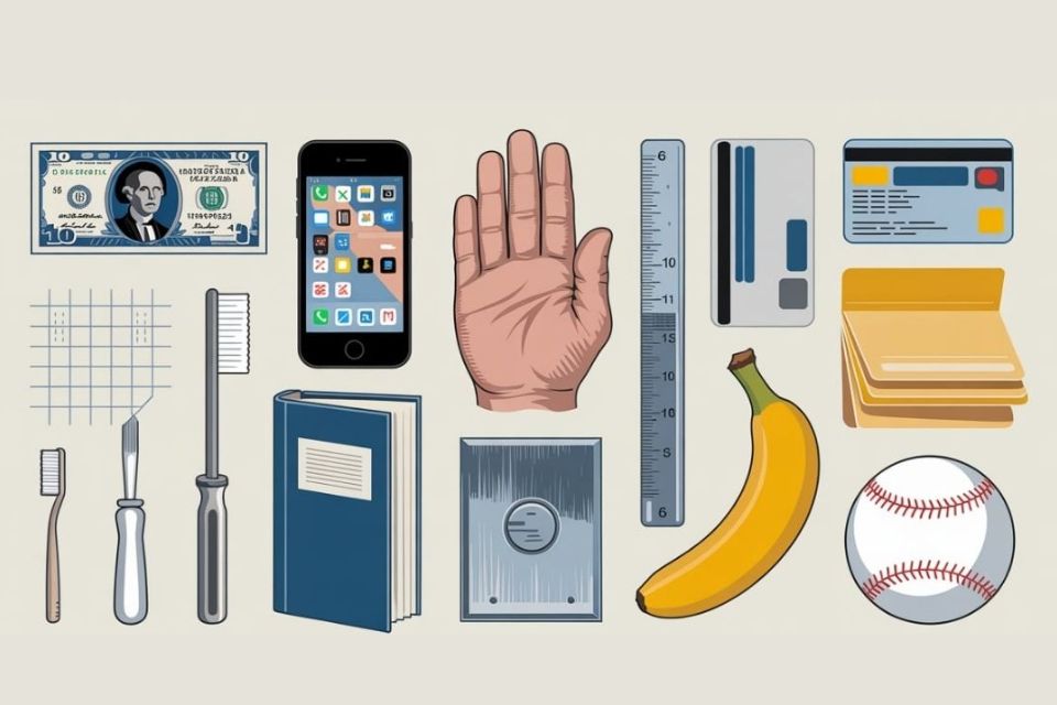 things that are 6 inches long