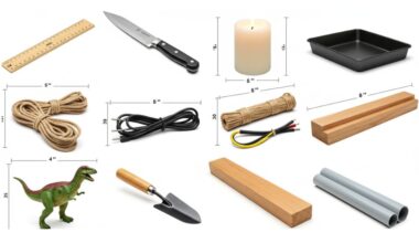 things that are 8 inches long