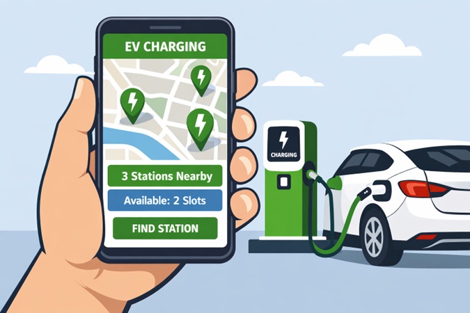 Rise Of Mobile Apps In EV Charging